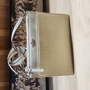 Kate SpadeWomen's Natural Cameron Street Straw Clarise Small Crossbody